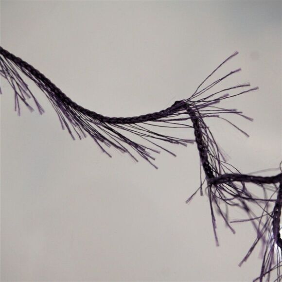 Funny Pelsgarn 4370 Eyelash Yarn Sandnes Garn Plum Color 1 Skein - Picture 4 of 6